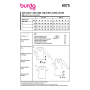 Naaipatroon shirt en jurk, Burda 6075, Nl/Dui/En/Fr