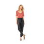 Naaipatroon shirt en jurk, Burda 6075, Nl/Dui/En/Fr