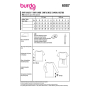 Naaipatroon shirt en jurk, Burda 6087, Nl/Dui/En/Fr