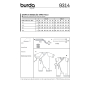 Naaipatroon kruippakje, Burda Kids 9314, Nl/Dui/En/Fr