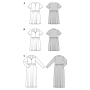 Naaipatroon sweater, Burda 5828, Nl/ Dui/En/Fr