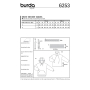 Patron Burda 6253 sweater, en français