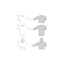 Schnittmuster Sweater, Burda 6296