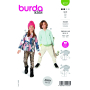 Patron Burda Kids 9237veste sweat enfant, taille 104-146, en français