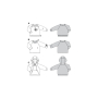 Patron Burda Kids 9308 Sweater, en français