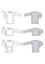 Naaipatroon Sweatshirt Dames Burda 5788, NL/DE/GB/FR