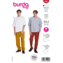 Naaipatroon Burda 5682 Sweatshirts Heren, Nl/Dui/En/Fr