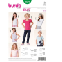 Patron Burda 9439 Kids T-Shirt, en français