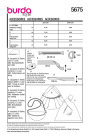 Naaipatroon tas, Burda 5675, Nl/Dui/En/Fr