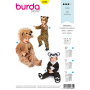 Patron Burda 2355 Déguisement Combinaison animaux, en français
