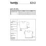 Naaipatroon top, Burda 6243, Dui/En/Fr