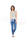 Paper pattern Top, Burda 6501, Dui/En/Fr