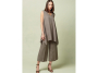 Naaipatroon Vogue 1550, combinatie: design jurk en broek, Dui/En/Fr