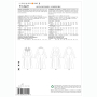 Pattern Vogue 1669 Mantel Gr. 32-40, Dui/En/Fr