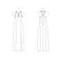 Patron Vogue 1692 robe, taille 34-42, en français