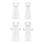 Patron Vogue 1699 robe, taille 42-50, en français
