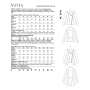 Naaipatroon Vogue 1714 jas, maat  34-42, Dui/En/Fr