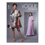 Patron Vogue 1723 robe, taille 34-42, en français