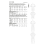 Patron Vogue 1723 robe, taille 34-42, en français