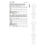 Patron Vogue 1723 robe, taille 42-50, en français