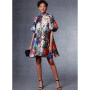 Patron Vogue 1723 robe, taille 42-50, en français