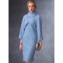 Patron Vogue 1736 robe et veste femme, taille 40-48, en français
