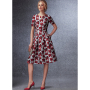 Patron Vogue 1737 robe femme, taille 40-48, en français