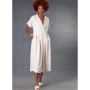Naaipatroon Vogue 1777 Designer jurk, maat 42-50, Dui/En/Fr