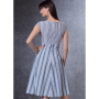 Patron Vogue 1795 robe de créateur, taille 32-40, en français