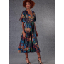 Patron Vogue 1801 robe femme, taille 32-40, en français