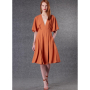 Patron Vogue 1801 robe femme, taille 32-40, en français