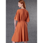 Patron Vogue 1801 robe femme, taille 42-50, en français