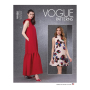 Patron Vogue 1802 robe femme, taille 32-48, en français