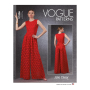 Naaipatroon Vogue 1806 Designer jumpsuit, maat 42-50, Dui/En/Fr