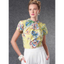 Naaipatroon Vogue 1809 blouse, maat 42-50, Dui/En/Fr