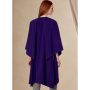 Patron Vogue 1818 cape de styliste femme, taille 32-48, en français