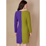 Patron Vogue 1819 robe de styliste femme, taille 42-50, en français