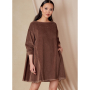 Patron Vogue 1821 robe de styliste femme, taille 32-48 en français