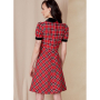 Naaipatroon Vogue 1822 Dress maat 34-42, Dui/En/Fr