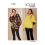 Naaipatroon Vogue 1826 pullover mt. 32-48 Dui/En/Fr