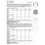 Naaipatroon Vogue 1827 jurk, mt. 32-48 Dui/En/Fr