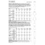 Naaipatroon Vogue 1833 combinatie, maat 32-48 Dui/En/Fr
