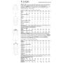Patron Vogue 1836 manteau femme, taille 34-42, en français