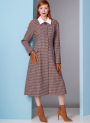 Patron Vogue 1836 manteau femme, taille 34-42, en français
