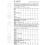 Vogue 1837 mantel, maat 42-50, Dui/En/Fr