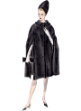 Naaipatroon Vogue 1838 Vintage-Cape, maat 34-42, Dui/En/Fr