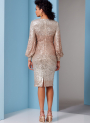 Naaipatroon Vogue 1841 designer jurk, maat 34-42 Dui/En/Fr