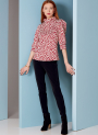 Naaipatroon Vogue 1847 Gr. 42-50 blouse, Dui/En/Fr