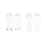 Naaipatroon Vogue 1848 broek, maat 34-42, Dui/En/Fr