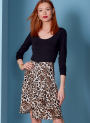 Patron Vogue 1850 jupe femme, taille 42-50, en français